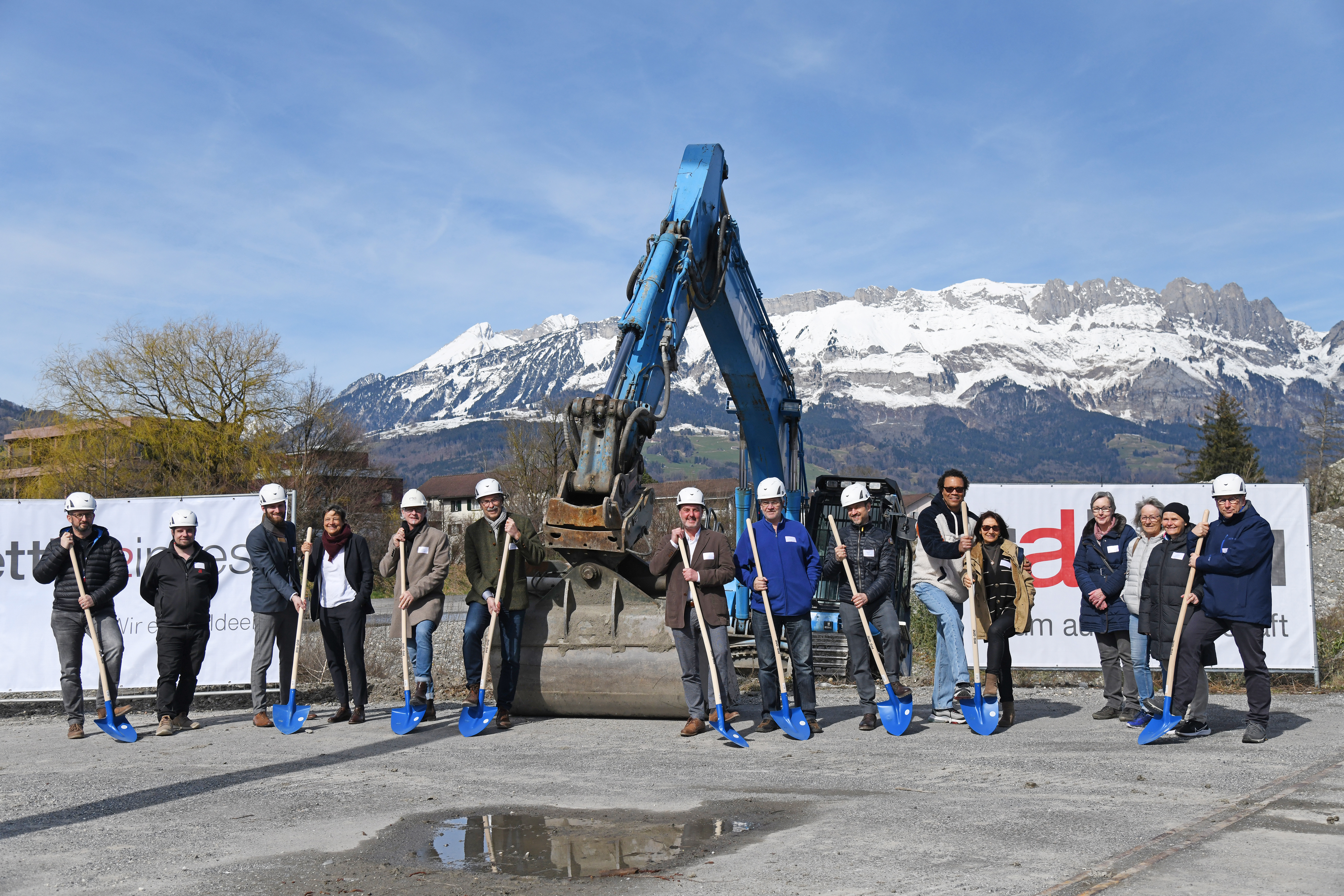 Ein neues Quartier entsteht: Spatenstich für «Rheincity» ist erfolgt