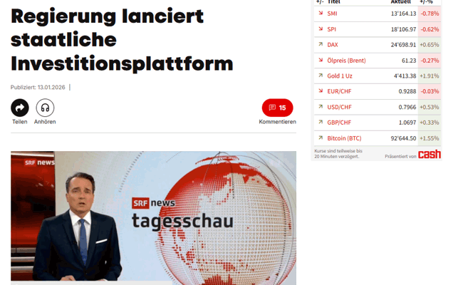 Karin Keller-Sutter, Blick und SRF: Opfer eines dreisten Falls von Fake-Werbung