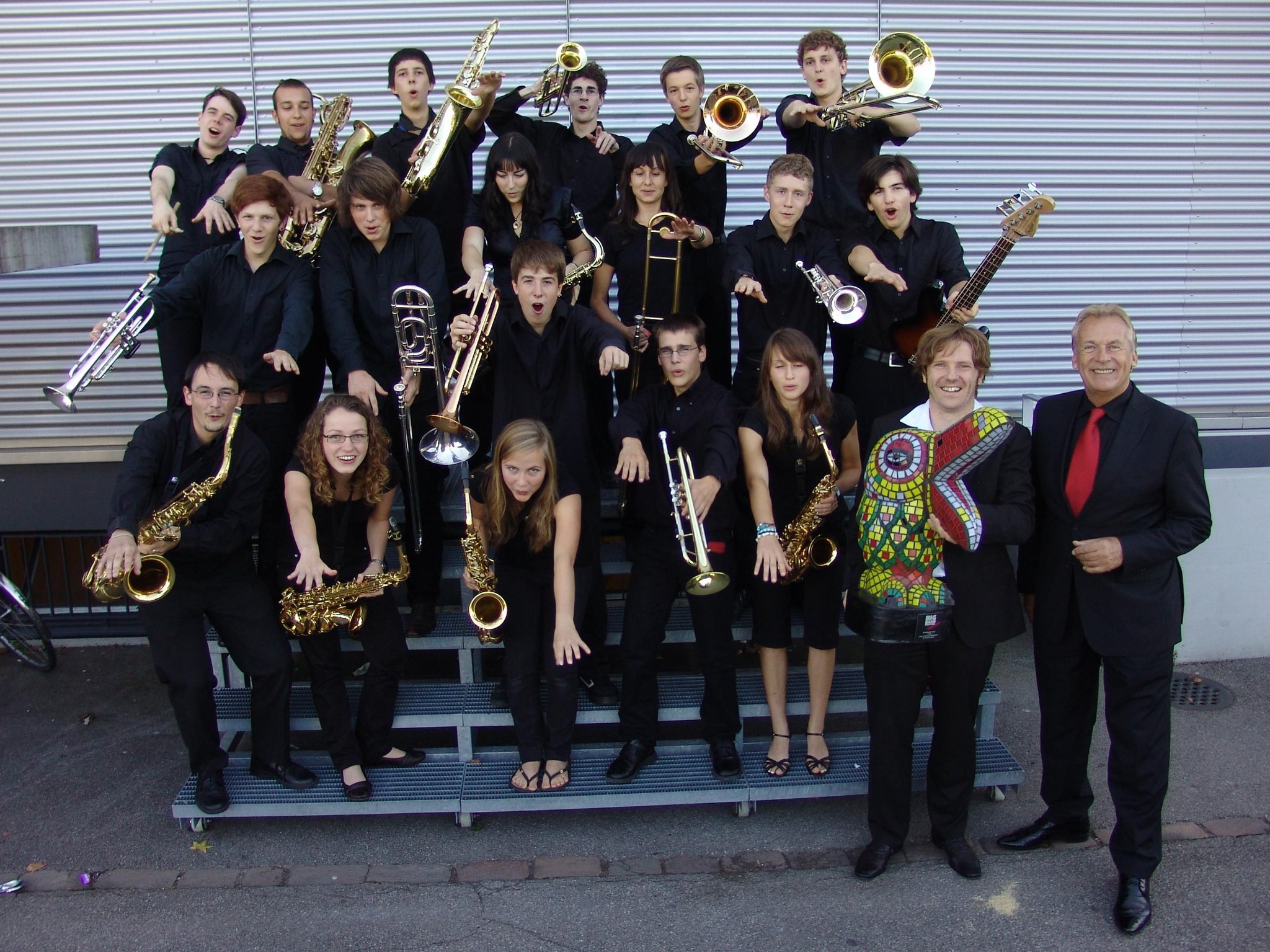 Die Big Band der Kantonsschule Wattwil gewann den Nachwuchswettbewerb 2009 am Schweizer Big Band Festival in Dietikon.