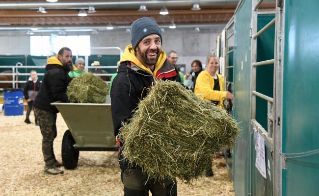 Der Offa-Stallchef hat immer ein offenes Ohr für Wünsche