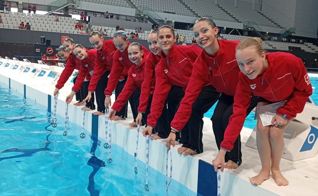 SC-Flös-Schwimmerinnen  holen Silber in Budapest