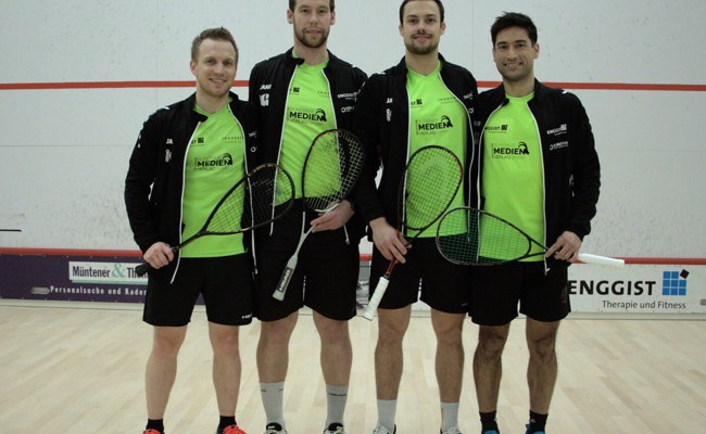 Mit umkämpften Partien zum Sieg: Squashclub Grabs gewinnt gegen Pilatus Kriens