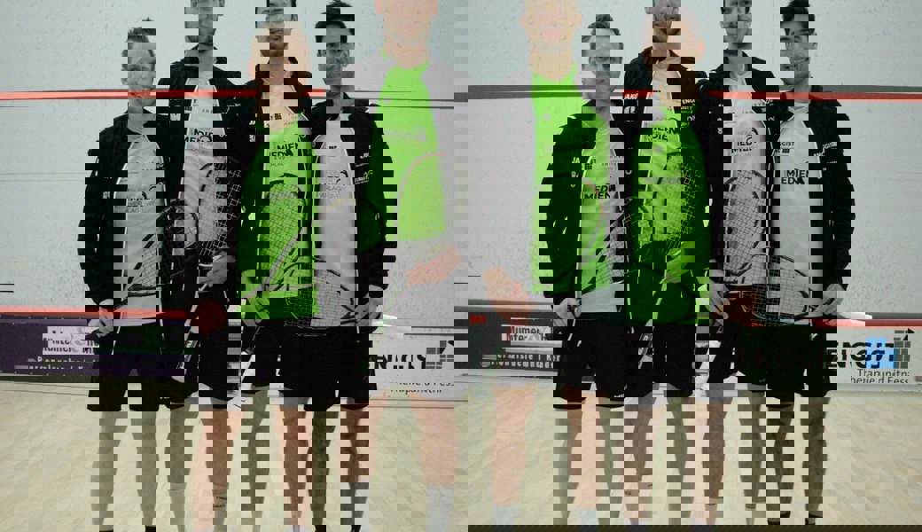  Das Grabser Team wahrte sich mit dem Sieg die Chance auf einen Playoff-Platz. Bilder: Kathrin Lippuner