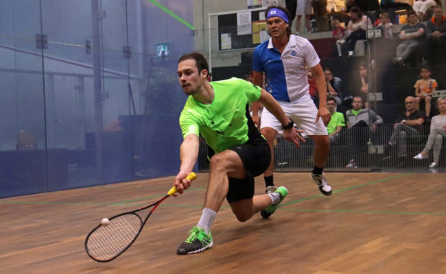 Start zur Squash-Meisterschaft: Titelverteidiger ist in der Mitfavoritenrolle