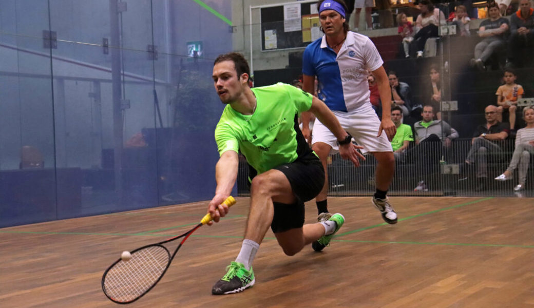  Seit dem ersten NLA-Spiel wichtige Teamstütze beim Squashclub Grabs: Luca Wilhelmi. 