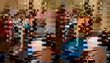 Jugendgospelchor der Kirchgemeinde Grabs-Gams gab ein überzeugendes Konzert