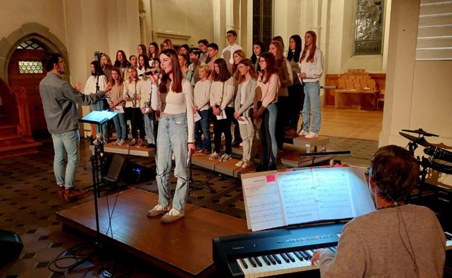 Jugendgospelchor der Kirchgemeinde Grabs-Gams gab ein überzeugendes Konzert