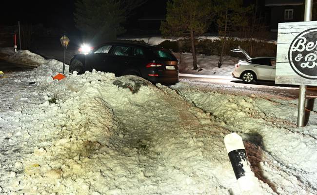 Fahrunfähig und ohne Führerschein mit gestohlenem Auto verunfallt