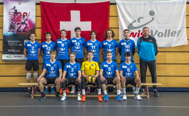 Volleyballer Elias Auer darf sich nun endlich Schweizer Meister nennen