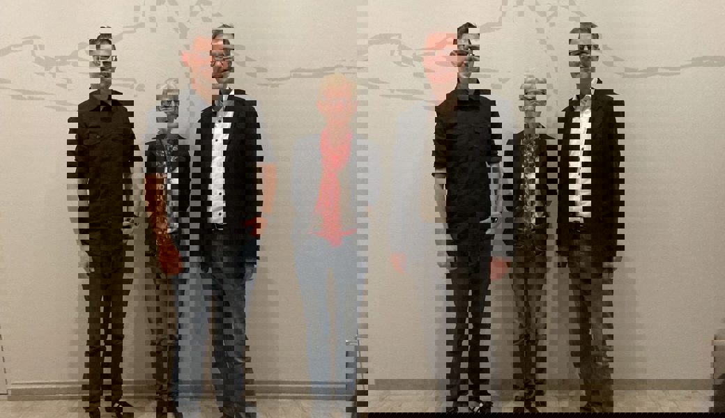  Prägten die Versammlung (von links): Kantonsrat Sepp Gähwiler, SP-Präsidentin Barbara Gähwiler, Stadtpräsident Daniel Gut. 