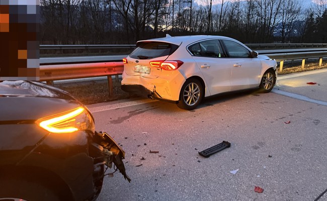 Auffahrkollision: Zehntausende Franken Schaden