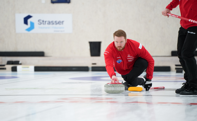 Platz eins – es läuft für Justin Hausherr