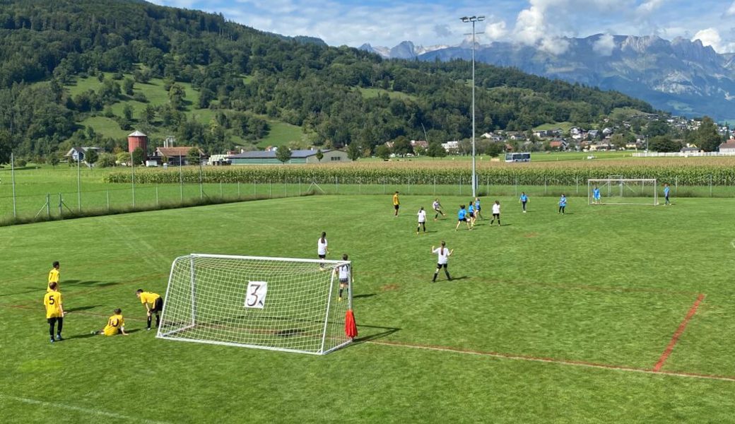  35 Teams beteiligten sich am Credit-Suisse-Cup des Bezirks Werdenberg. Die Spiele fanden in Sevelen statt. 