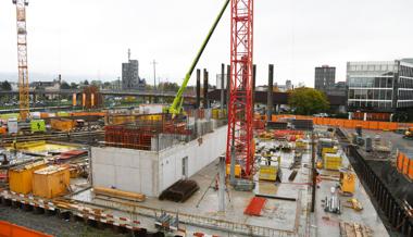 Warum es auf der Grossbaustelle «Chez Fritz» aktuell so laut ist
