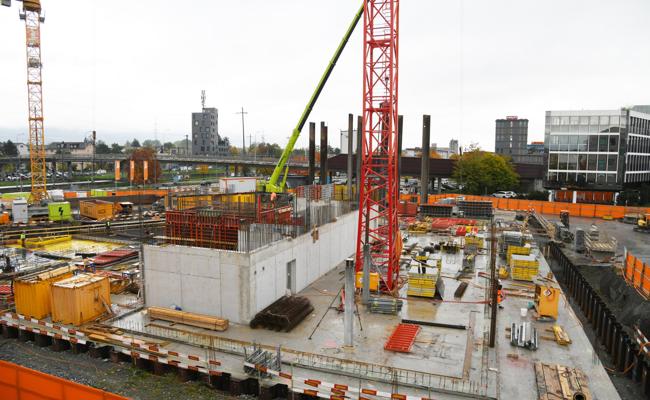 Warum es auf der Grossbaustelle «Chez Fritz» aktuell so laut ist