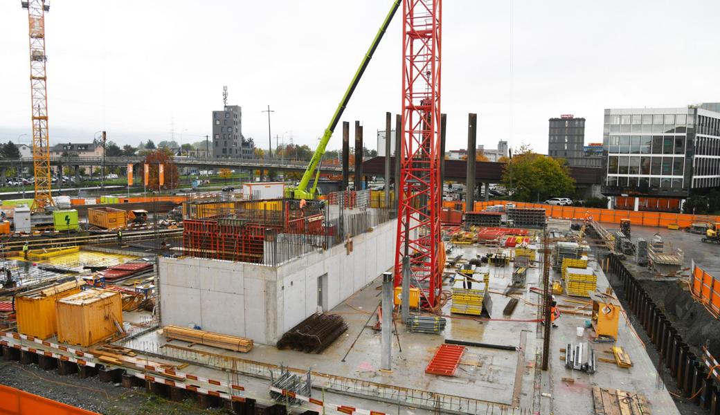 Warum es auf der Grossbaustelle «Chez Fritz» aktuell so laut ist