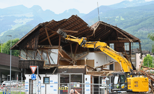 Staubiger Startschuss für «Chez Fritz»-Hochhaus: Jetzt geht's los