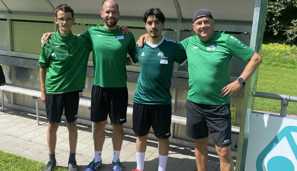  Voller Motivation: Jung und Alt am Jubiläumsturnier des FC Buchs. 