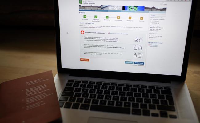 Elektronische Stimmabgabe: In Grabs zwei Prozent, in Buchs noch gar nicht