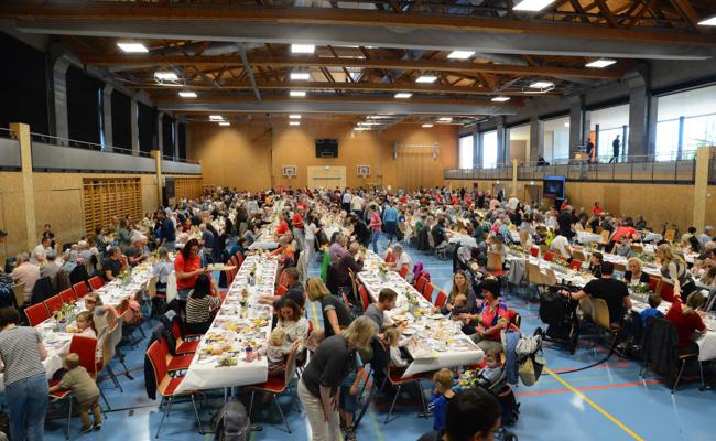 800 Menschen sind gekommen: Ein Brunch, der keine Wünsche offen liess