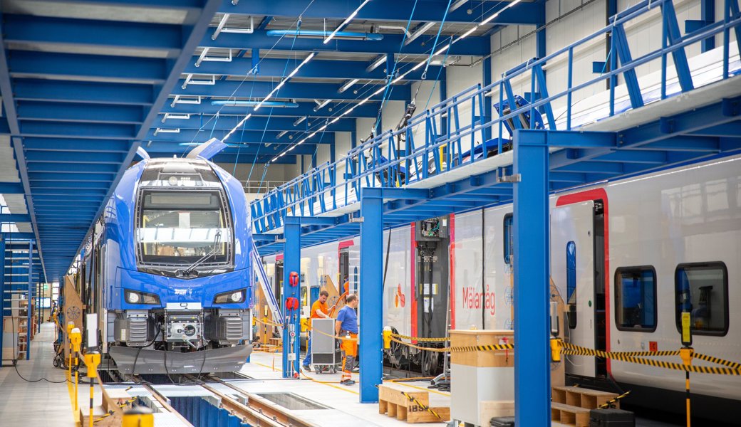 «Mehrere hundert neue Stellen»: Stadler treibt den Ausbauplan für sein Werk im Rheintal voran