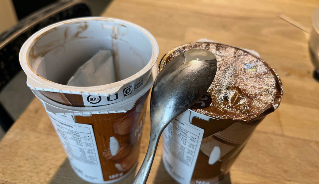 Dass ich so viele leere Joghurtbecher in meinem Mamaleben abräumen werde, habe ich mir nicht ganz so vorgestellt. 