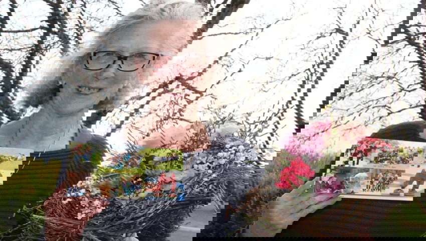  Seit einem halben Jahrhundert hält Julia Heeb der Frauenriege Sax die Treue. 