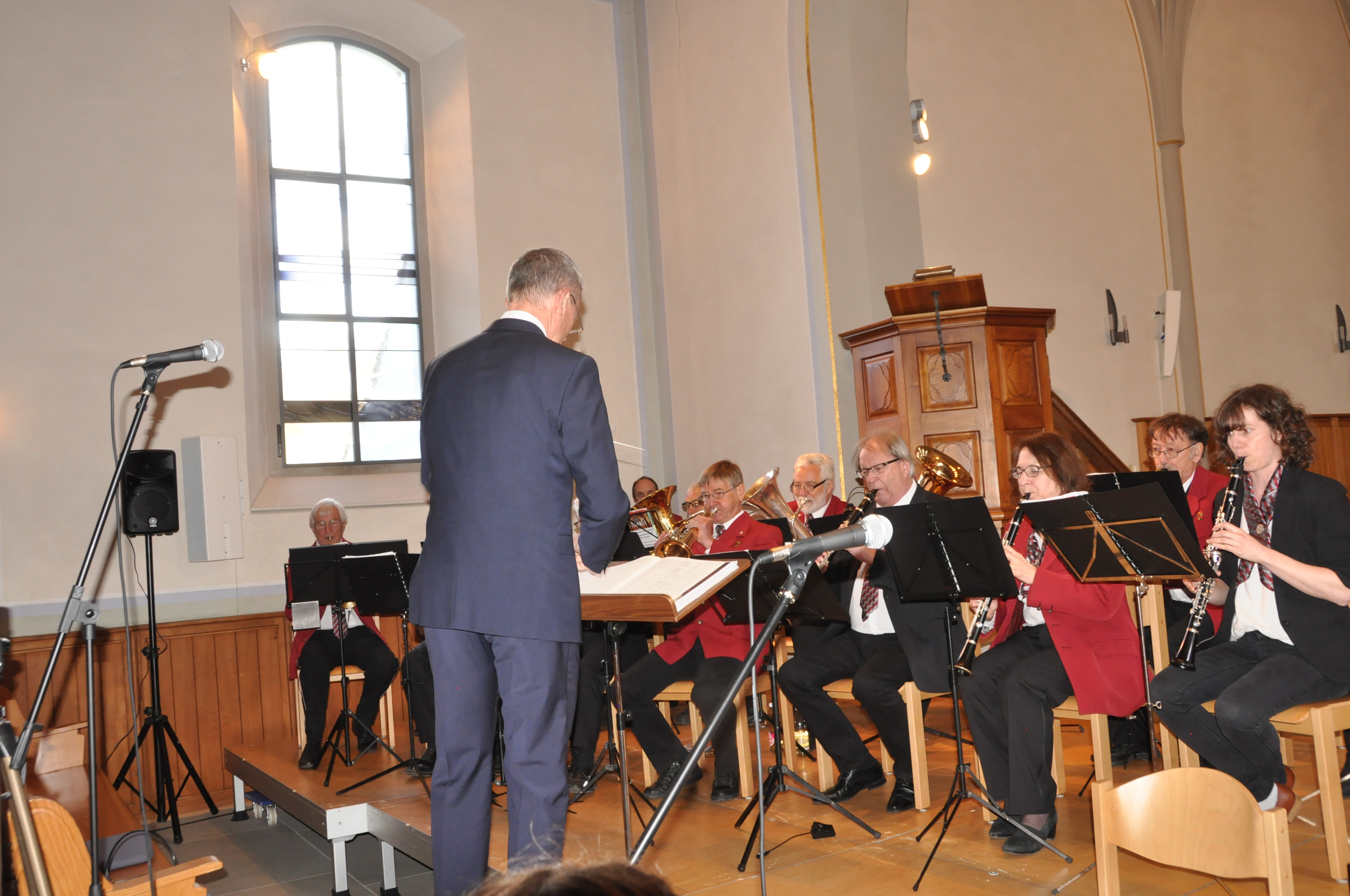 Tolles Konzert der MG Oberschan und der Familienmusik Althaus