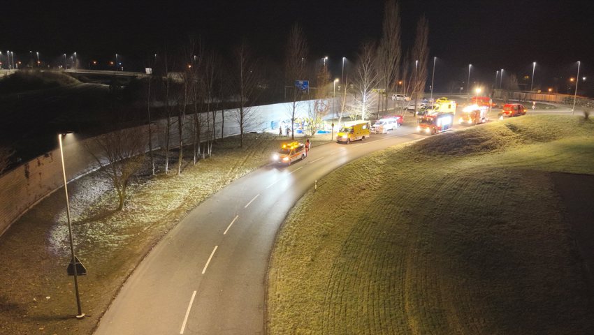 Strassenabschnitt musste gesperrt werden