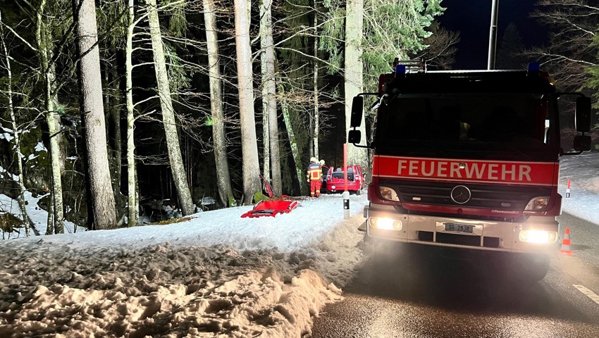 Grossaufgebot von Feuerwehr und Rettung. Grossaufgebot von Feuerwehr und Rettung.