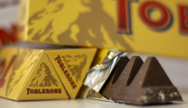 Hat es mehr Churfirsten als Matterhorn in Toblerone?