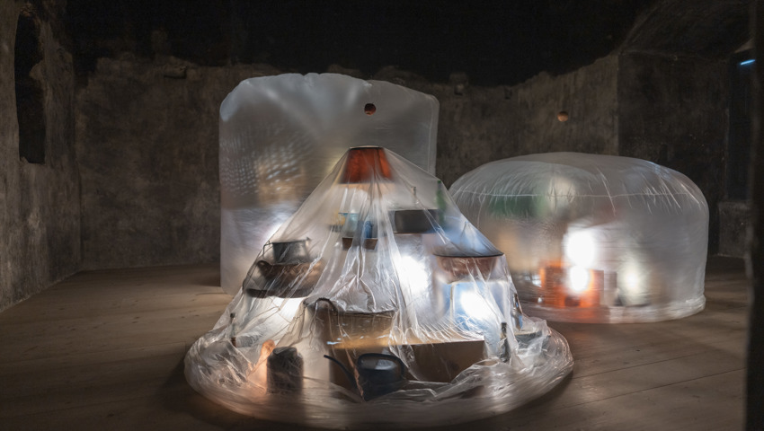 Blick in die Ausstellung.