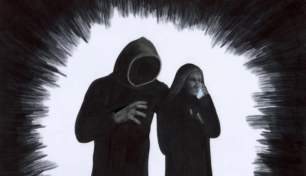 Der Fremde packte die junge Frau von hinten, während sie mit einer Freundin telefonierte. 