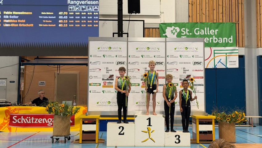 Platz drei für den Buchser Matthias Hobi (rechts).
