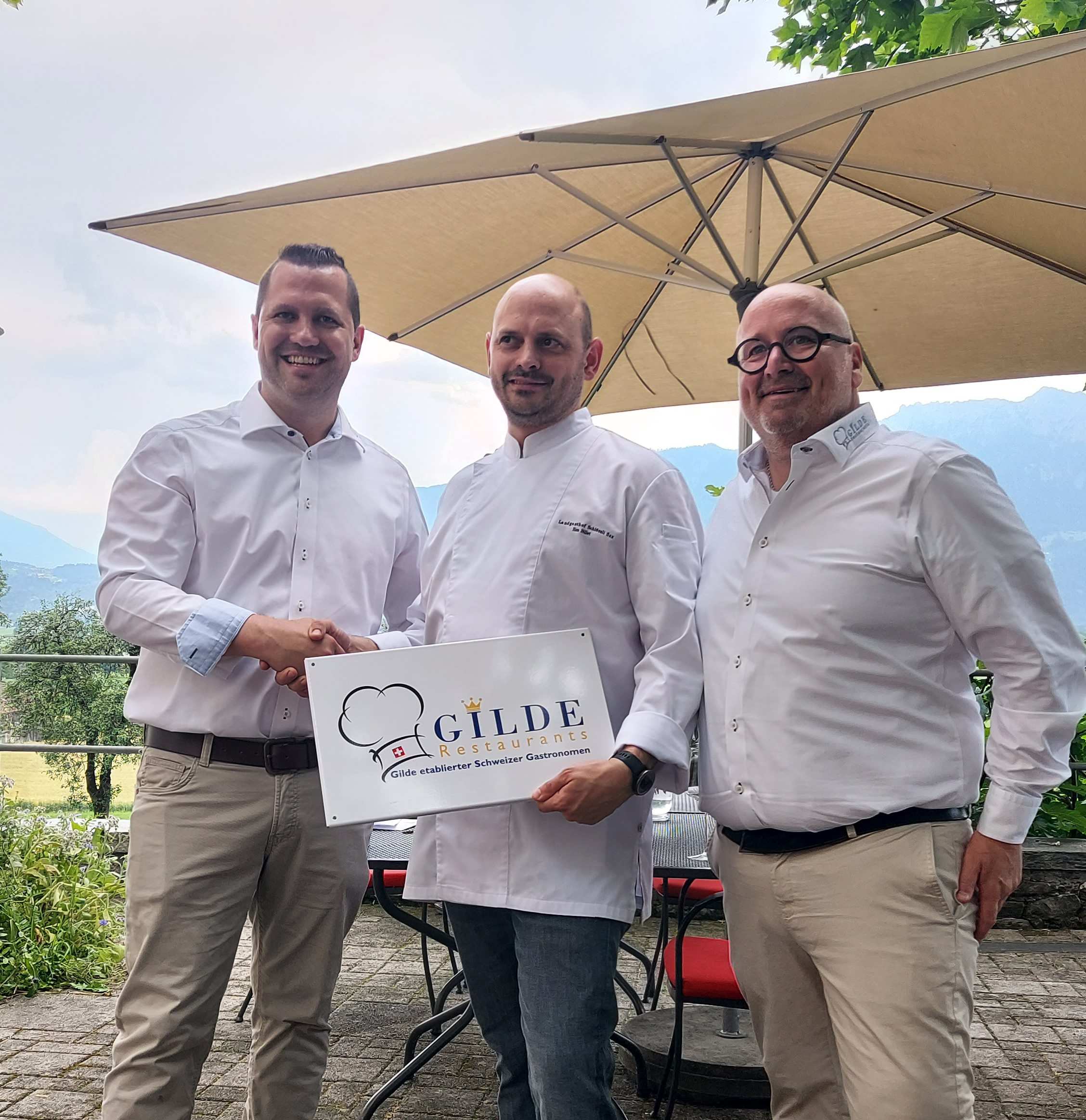 «Schlössli»-Wirt in die Gilde etablierter Schweizer Gastronomen aufgenommen