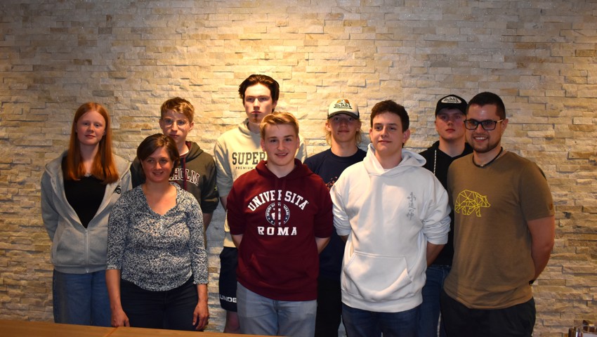 Ein Teil der neuen Mitglieder des STV Sennwald.