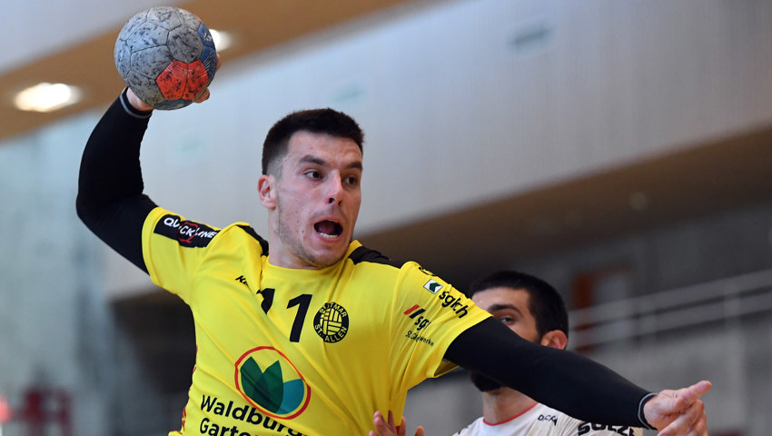 Viel Action sah das Publikum beim Spiel Pfadi Winterthur gegen den TSV St. Otmar St. Gallen.