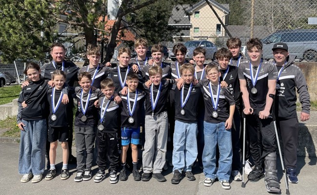 RCOG holt sich an Jugendmannschaftsmeisterschaft Silber