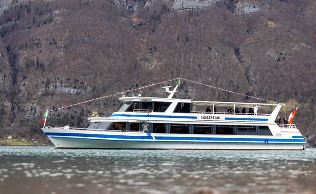 Das neue Flaggschiff hat einen Namen: MS Swisspearl