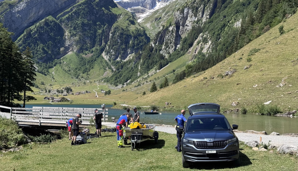 Update: 19-jähriger Schwimmer im Seealpsee vermisst – Rettungskräfte ziehen sich zurück
