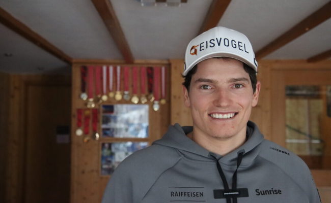 Steigerung im zweiten Super-G von Wengen: Josua Mettler auf Platz neun