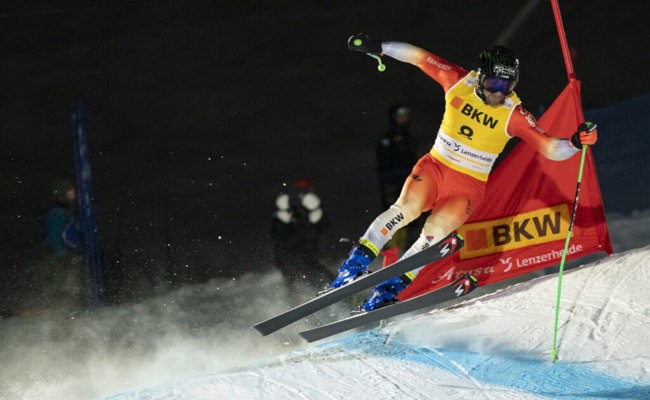 Skicrosser Jonas Lenherr zeigt starke Qualifikation am Heimrennen