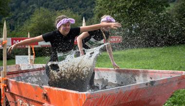 Schlamm kann sehr viel Spass machen