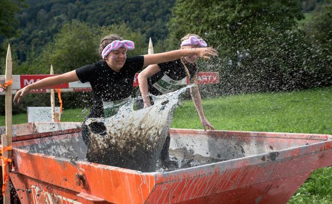 Schlamm kann sehr viel Spass machen