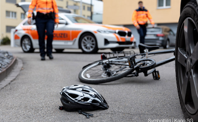 Mann erleidet medizinischen Notfall auf Velofahrt