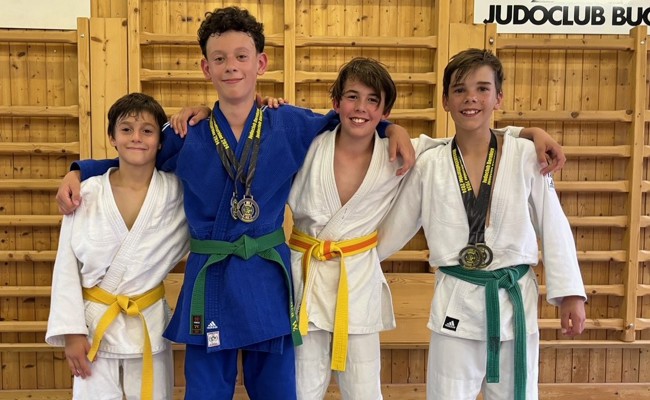 Starker Auftritt der Buchser: Acht Starts –acht Medaillen