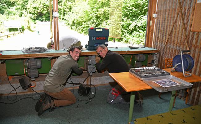 Pistolenschützen Sennwald erneuern ihre Anlage