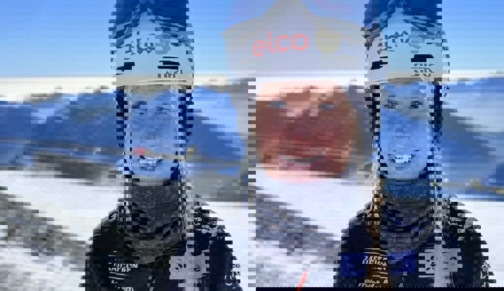  Zweiter Podestplatz der Saison: Julie Zogg erreicht mit Dario Caviezel im Teambewerb Platz drei in Bad Gastein (Österreich). 