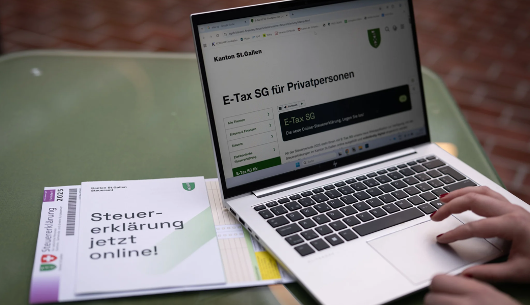 Browser statt Download: Neue Steuererklärung stösst auf Kritik