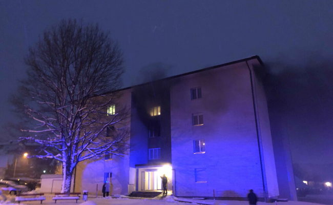 Technischer Defekt einer Stromzuleitung führte zu Wohnungsbrand